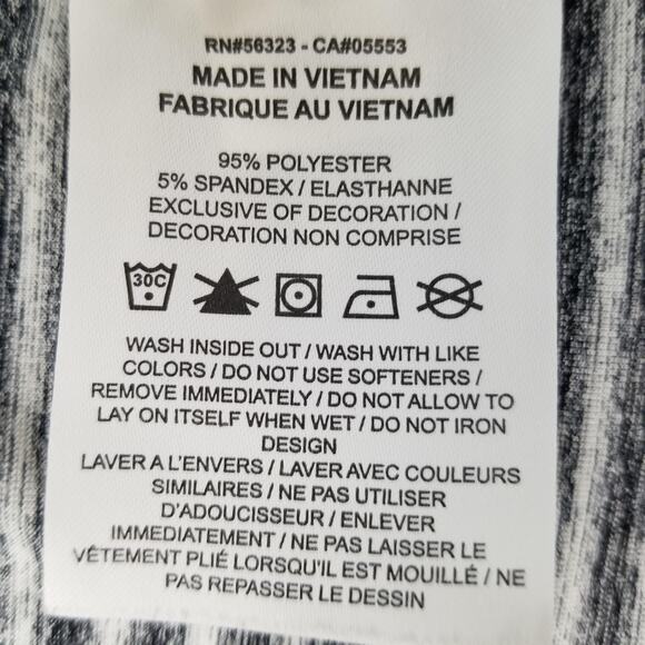 Nike Dri-FIT Polo Shirt Mens Medium Gray Striped Golf Tiger Woods AdventHealth - Picture 13 of 13